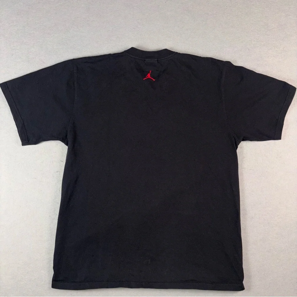 Vintage Jordan x AF-1 T-Shirt Large Black‎ Jumpman Nike Rare Streetwear